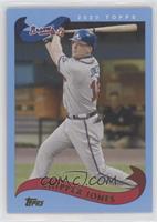 2002 Topps - Chipper Jones #/25