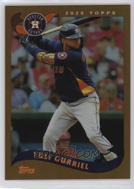 2020 Topps Archives - [Base] - Orange Foil #245 - 2002 Topps - Yuli Gurriel /75