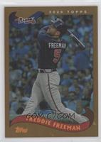 2002 Topps - Freddie Freeman #/75