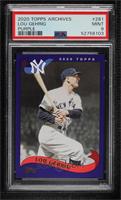 2002 Topps - Lou Gehrig [PSA 9 MINT] #/175