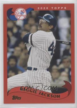 2020 Topps Archives - [Base] - Red #218 - 2002 Topps - Reggie Jackson /75