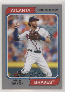 2020 Topps Archives - [Base] - Silver #198 - 1974 Topps - Dansby Swanson /99