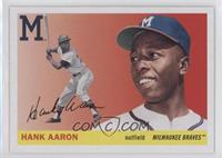 1955 Topps Variation - Hank Aaron (Black & White)