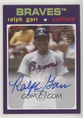 2020 Topps Archives - Fan Favorites Autographs - Purple #FFA-RG - Ralph Garr /150