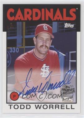 2020 Topps Archives - Fan Favorites Autographs #FFA-TW - Todd Worrell