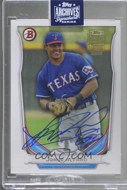 2020 Topps Archives Signature Series - Active Player Edition Buybacks #14BDPP-TP7 - Jorge Alfaro (2014 Bowman Draft Picks & Prospects - Top Prospects) /43 [Buyback]