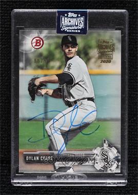 2020 Topps Archives Signature Series - Active Player Edition Buybacks #17BD-BD-136 - Dylan Cease (2017 Bowman Draft) /99 [Buyback]