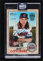 Mike Clevinger (2017 Topps Heritage High) [Buyback] #/83