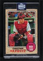 Christian Vazquez (2017 Topps Heritage High Number) [Buyback] #/99
