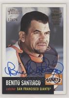 Benito Santiago (2002 Topps Heritage) #/26