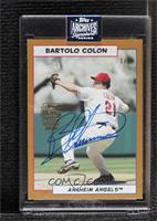 Bartolo Colon (2005 Topps Bazooka Gold) [Buyback] #/1