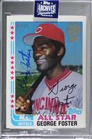 George Foster (1982 Topps; Has Fascimile Signature) [Buyback] #/41