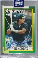 Jose Canseco (1990 Topps) [Buyback] #/10