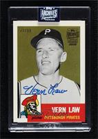 Vern Law (1991 Tops Archives Ultimate 1953) [Buyback] #/99