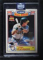 Jose Canseco (1991 Topps All-Star Game) [Buy Back] #/50