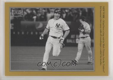 2020 Topps Archives Snapshots - Walkoff Wires - Gold #WW-MT - Mark Teixeira /10