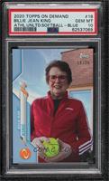 Billie Jean King [PSA 10 GEM MT] #/25