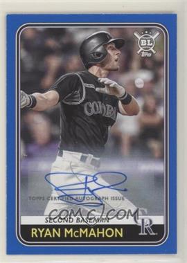 2020 Topps Big League - [Base] - Autographs #38 - Ryan McMahon