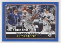 League Leaders - DJ LeMahieu, Rafael Devers, Whit Merrifield