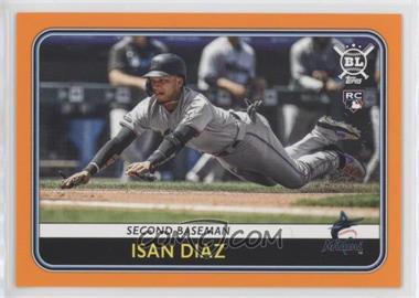 2020 Topps Big League - [Base] - Orange #169 - Isan Diaz