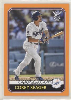 2020 Topps Big League - [Base] - Orange #198 - Corey Seager