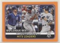 League Leaders - DJ LeMahieu, Rafael Devers, Whit Merrifield