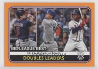 League Leaders - Ozzie Albies, Corey Seager, Anthony Rendon