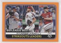 League Leaders - Max Scherzer, Jacob deGrom, Stephen Strasburg