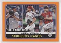 League Leaders - Max Scherzer, Jacob deGrom, Stephen Strasburg