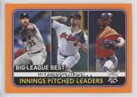 League Leaders - Gerrit Cole, Shane Bieber, Justin Verlander