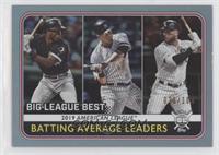 League Leaders - Yoan Moncada, DJ LeMahieu, Tim Anderson #/100