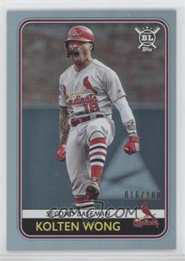 2020 Topps Big League - [Base] - Rainbow Foil #59 - Kolten Wong /100