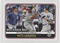 League Leaders - DJ LeMahieu, Rafael Devers, Whit Merrifield