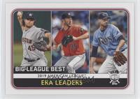 League Leaders - Charlie Morton, Justin Verlander, Gerrit Cole