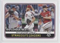 League Leaders - Max Scherzer, Jacob deGrom, Stephen Strasburg