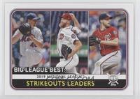 League Leaders - Max Scherzer, Jacob deGrom, Stephen Strasburg