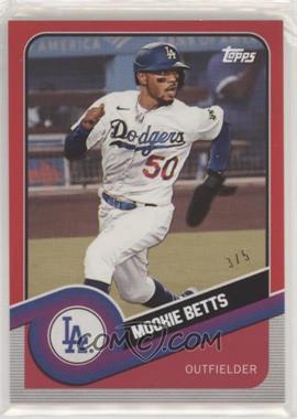 2020 Topps Brooklyn Collection - [Base] - Red #43 - Mookie Betts /5