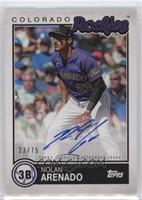 Nolan Arenado #/75