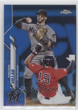 2020 Topps Chrome - [Base] - Blue Refractor #75 - Jonathan Villar /150