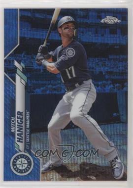 2020 Topps Chrome - [Base] - Blue Wave Refractor #37 - Mitch Haniger /75