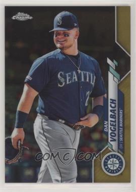 2020 Topps Chrome - [Base] - Gold Refractor #30 - Dan Vogelbach /50