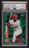 Aristides Aquino [PSA 10 GEM MT] #/99