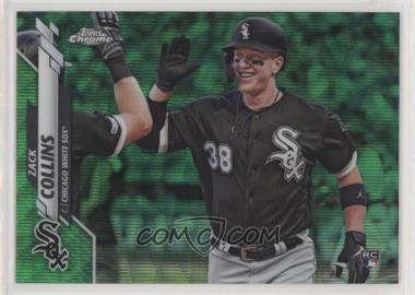 2020 Topps Chrome - [Base] - Green Wave Refractor #87 - Zack Collins /99
