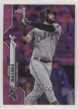 2020 Topps Chrome - [Base] - Pink Refractor #109 - Nomar Mazara