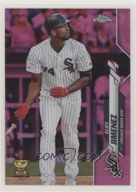 2020 Topps Chrome - [Base] - Pink Refractor #134 - Eloy Jimenez