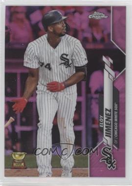 2020 Topps Chrome - [Base] - Pink Refractor #134 - Eloy Jimenez