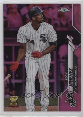 2020 Topps Chrome - [Base] - Pink Refractor #134 - Eloy Jimenez