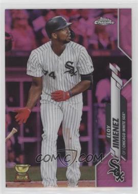 2020 Topps Chrome - [Base] - Pink Refractor #134 - Eloy Jimenez