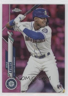 2020 Topps Chrome - [Base] - Pink Refractor #186 - Kyle Lewis