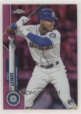 2020 Topps Chrome - [Base] - Pink Refractor #186 - Kyle Lewis